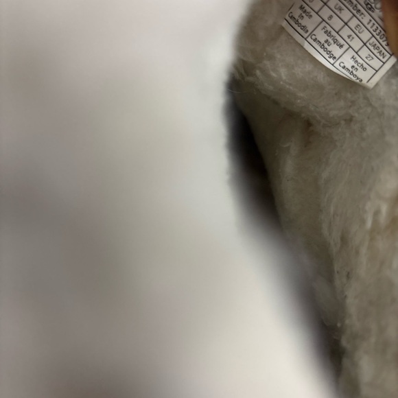 UGG Womans Koolaburra Size 10 USA Mini Barley Suede Boots Dune Gray 1133079 - Picture 11 of 13